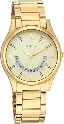 Montre analogique à cadran jaune de la collection lagan pour homme - 1713ym06