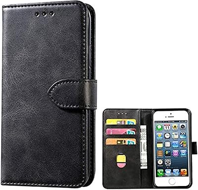 Coque iphone 6 plus, étui portefeuille en cuir pu pour iphone 6s plus avec porte-carte et fente pour carte d'identité, coque de téléphone noire. Explorez un monde de bonnes affaires sur Diaytar Sénégal
