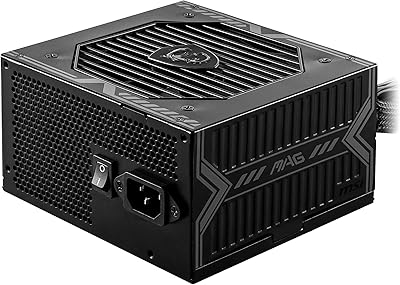 Alimentation msi bronze+80+ 650 w mag a650bn, conception de circuit dc dc, taille