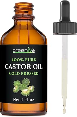 Huile de ricin 100 % pure greeniffy - pressée à froid