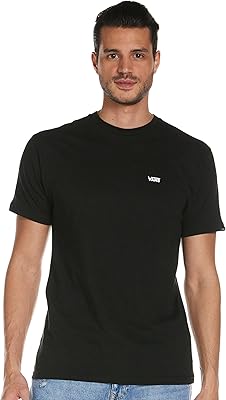 T-shirt vans pour homme avec logo imprimé sur la poitrine gauche