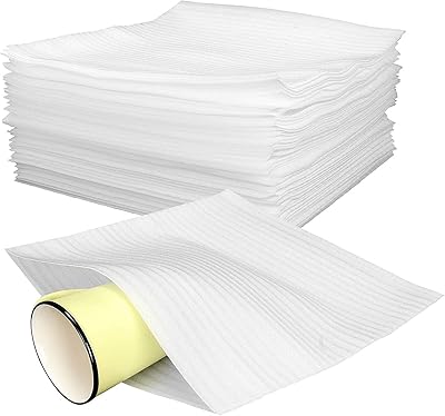 100 sacs d'oreiller en mousse, sacs d'emballage en mousse antistatique, fournitures d'emballage