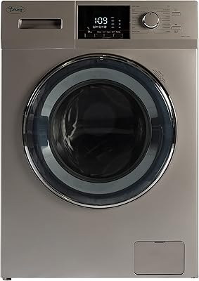 Lave-linge à chargement frontal termim, 7 kg, terfel 71200s, 1200 tr/min, couleur argent