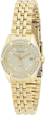 Montre habillée citizen pour femme analogique en acier inoxydable - eu6062-50p