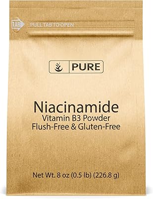 Ingrédients originaux purs niacinamide (8 oz) complément alimentaire vitamine b3