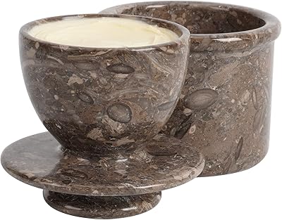Pot de stockage de beurre - fait à la main - pot