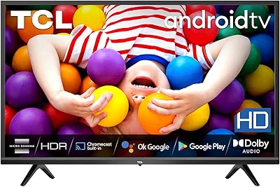 Tcl 32s5209k téléviseur intelligent hd 32 pouces avec android tv hdr et micro