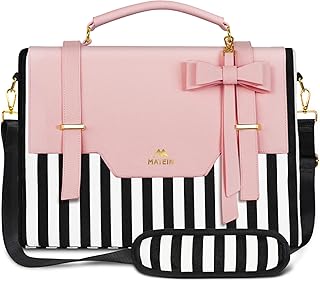 Sac pour ordinateur portable pour femme, étui d'ordinateur fin