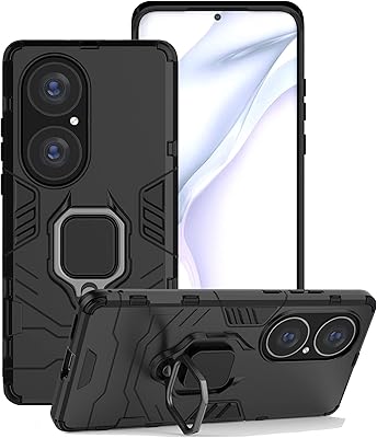 Coque de protection robuste zed moon pour huawei p50 double couche