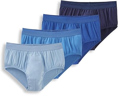 Sous-vêtements taille pleine en coton pima jockey pour hommes paquet de 4