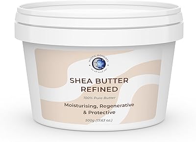 Beurre de karité raffiné - 100 % pur et naturel - 500 g