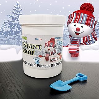 Poudre de neige instantanée de 9 oz pour les décorations d'arbres de noël et du nouvel an, fausse décoration de neige, affichage de vacances de village, artisanat de nuages ​​de neige simo d'hiver. Diaytar Sénégal : Diversité produits, unité de prix bas