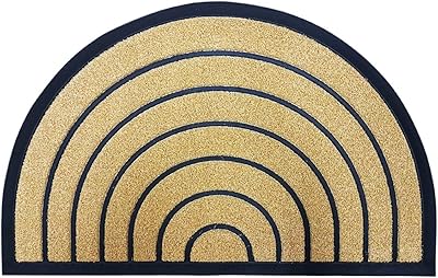 Tapis d'angle home r us pour portes - jaune - 50 * 80