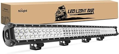 Nuit ni06a-252w barre lumineuse de travail à led combinée faisceau large pour conduite