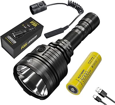 Lampe de poche nightcore p30i génération 21700 à haut rendement - 2 000