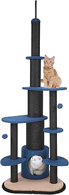 Tour d'arbre à chat d'intérieur newstyle, grand arbre à chat burj khalifa, griffoir