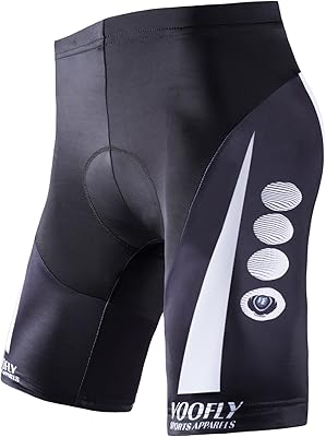 Short de cyclisme rembourré pour hommes, short de vélo, coussin de gel 4d