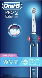 Brosse à dents électrique oral-b pro 2 pour une protection supplémentaire des gencives