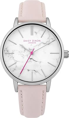 Montre à quartz classique analogique pour femme daisy dixon avec bracelet en cuir