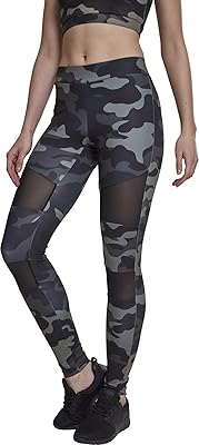 Leggings d'entraînement extensibles à imprimé camouflage militaire urban classics pour femmes, coupe régulière