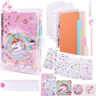 Ensemble de cahier licorne, agenda pour écolières, bloc-notes pour enfants, ensemble de papeterie, cahier licorne, autocollants, marque-page, règle et stylo, cadeaux d'anniversaire pour filles de 4 5 6 7 8 9 10 11 ans. Diaytar Sénégal : Le e-commerce qui change la donne