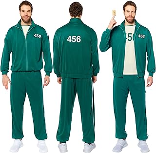 Déguisement de luxe unisexe pour enfants sous licence officielle movie squid game player 456 en vert par amscan, xx-small. Diaytar : Parce que vous méritez le meilleur sans vous ruiner