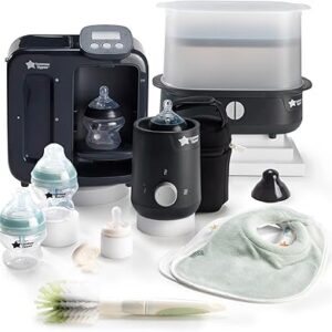 Tommee tippee ultimate formula kit d'alimentation, stérilisateur électrique à vapeur, biberons closer to nature et machine perfect prep jour et nuit, noir. Diaytar : Acheter moins cher n'a jamais été aussi facile