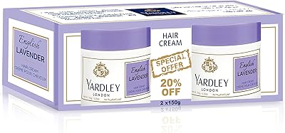 Crème capillaire à la lavande anglaise yardley hydratante et embellissante toute