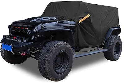 Xautohawks housse suv pour jeep wrangler jkjl hardtop 2 portes 2007-2021 protection contre