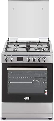 Cuisinière à gaz 4 feux avec capacité de four 55 litres, acier inoxydable 60×60 de terem, modèle terge66st, garantie un an. Le meilleur rapport qualité-prix du web sénégalais sur Diaytar