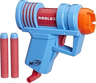 Nerf roblox mad city : plasma ray dart plasma, poignée d'introduction déroulante, 2