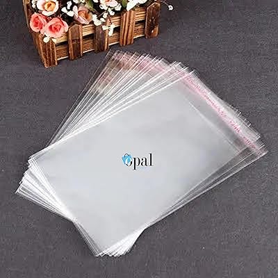 Petits sacs en plastique transparents autocollants refermables pour emballer, organiser et conserver