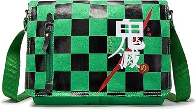 Sac à dos anime hamiqi demon slayer, sac bandoulière à clapet, sac messager étudiant, sac à dos bandoulière en toile, sac à main moderne, gris chiné, messager. Plus de choix, moins de dépenses avec Diaytar
