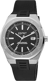Montre à quartz esprit hunter fashion pour hommes noir es1g305p0065