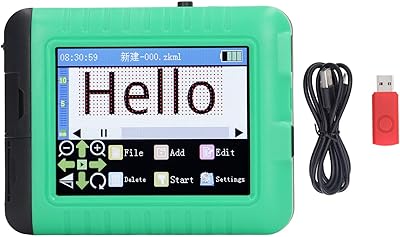 Imprimante à jet d'encre portable 2000 mah écran tactile hd de 35