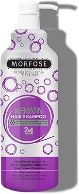 Shampooing capillaire à la kératine violette morphose 2 en 1, 1000 ml