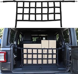 Rt-tcz filet de protection complète pour le coffre arrière pour jeep wrangler accessoires