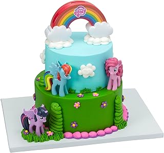 Kit de décoration de gâteau my little pony