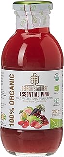 Jus rose pressé à froid 100 % biologique georgia natural, 300 ml