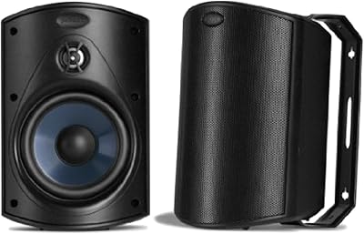 Haut-parleurs externes buck audio atrium 4 (paire, noir)