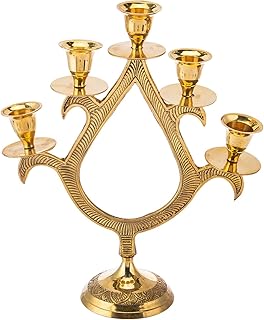 Porte-encens akdc, 3 cm x 18 cm x 22 cm - or