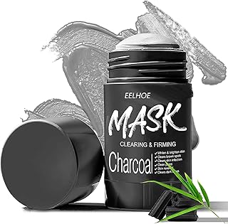 Masque au charbon de bambou stick, dissolvant de points noirs, masque à l'argile