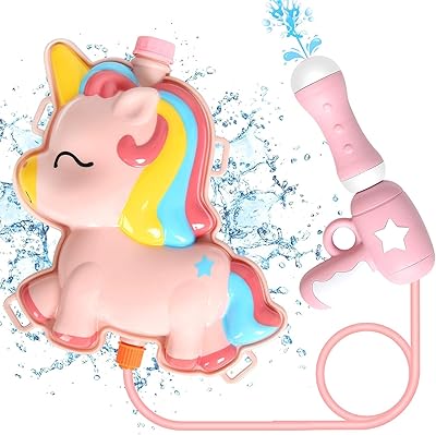 Pistolet à eau pistolet eau pour enfants dos avec réservoir haute capacité