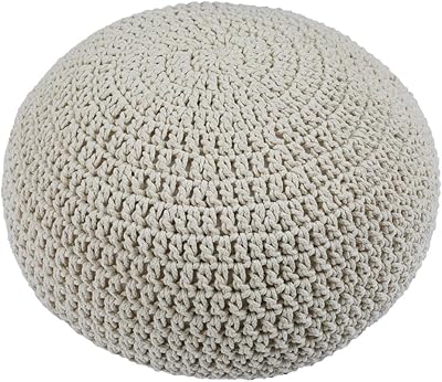 Housse de coussin non rembourrée palimayo pouf repose-pieds tissé à la main