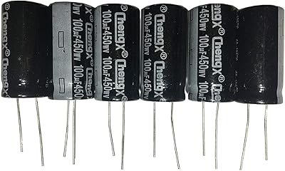 10pcs 100uf 450v 18x35 +/-20% +105¡æ condensateurs électrolytiques en aluminium