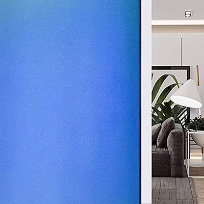 Hidbea film de confidentialité pour fenêtre givrée - autocollants en verre statiques non