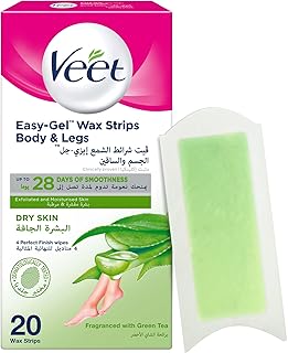 Bandes de cire d'épilation vétérinaire avec prise confortable pour peau sèche, 20 bandes