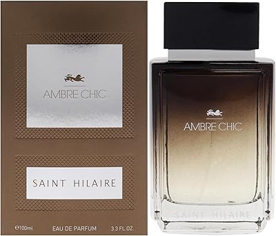 Amber chic de saint hailier pour homme - eau de parfum, 100 ml