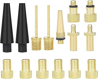 15 pièces adaptateur de valve presta et schrader en laiton de qualité supérieure