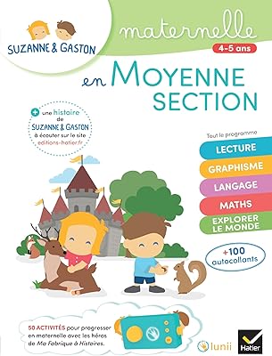 Suzanne et gaston en moyenne section de maternelle